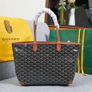 Goyard Artois Tote In Goyardine Canvas Brown