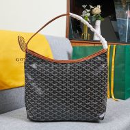 Goyard Boheme Hobo Bag In Goyardine Canvas Brown