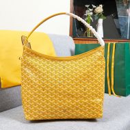 Goyard Boheme Hobo Bag In Goyardine Canvas Yellow