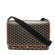 Goyard Capetien MM Messenger In Goyardine Canvas Brown