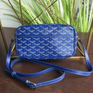 Goyard Cap-Vert PM Bag In Goyardine Canvas Blue