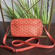 Goyard Cap-Vert PM Bag In Goyardine Canvas Orange