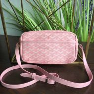 Goyard Cap-Vert PM Bag In Goyardine Canvas Pink