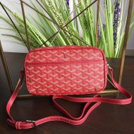 Goyard Cap-Vert PM Bag In Goyardine Canvas Red