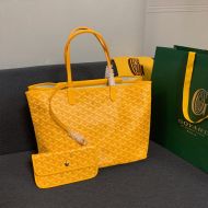 Goyard Isabelle Tote In Goyardine Canvas Yellow