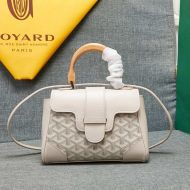 Goyard Mini Saigon Souple Bag In Goyardine Canvas Beige