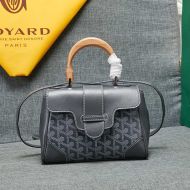 Goyard Mini Saigon Souple Bag In Goyardine Canvas Grey