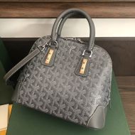 Goyard Mini Vendome Bag In Goyardine Canvas Grey