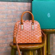 Goyard Mini Vendome Bag In Goyardine Canvas Orange