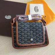 Goyard Plumet Pocket Wallet In Goyardine Canvas Brown