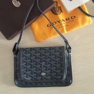 Goyard Plumet Pocket Wallet In Goyardine Canvas Grey