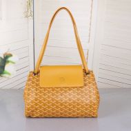 Goyard Rouette Souple Bag In Goyardine Canvas Yellow