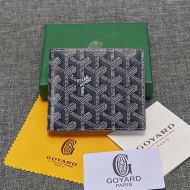 Goyard Victoire Wallet In Goyardine Canvas Grey