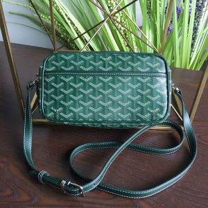 Goyard Cap-Vert PM Bag In Goyardine Canvas Green