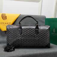 Goyard Bowling 45 Bag In Goyardine Canvas Black