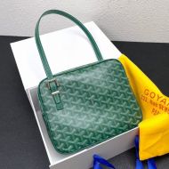 Goyard Yona PM Bag In Goyardine Canvas Green