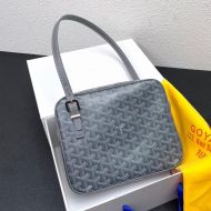 Goyard Yona PM Bag In Goyardine Canvas Grey